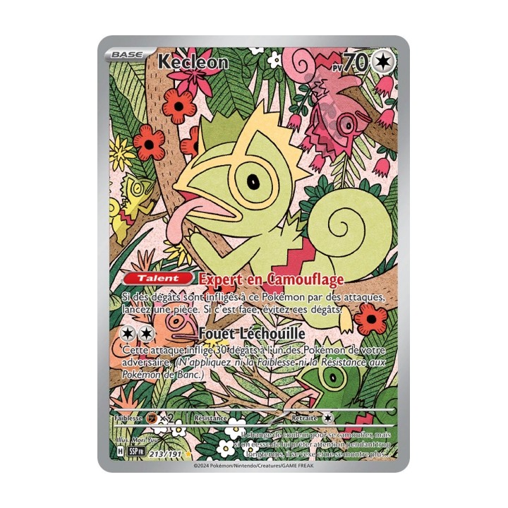 Kecleon (SSP 213/191) - Carte Pokémon Étincelles Déferlantes EV08