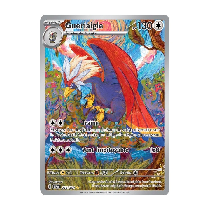 Gueriaigle (SSP 214/191) - Carte Pokémon Étincelles Déferlantes EV08