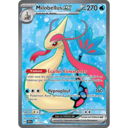 Milobellus ex (SSP 217/191) - Carte Pokémon Étincelles Déferlantes EV08