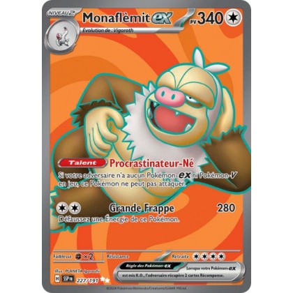 Monaflèmit ex (SSP 227/191) - Carte Pokémon Étincelles Déferlantes EV08