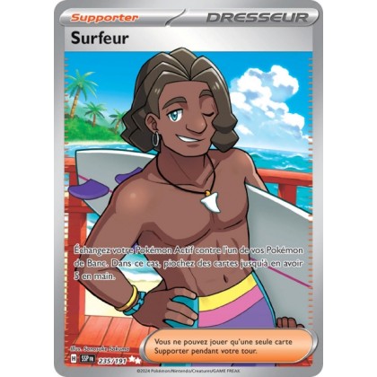 Surfeur (SSP 235/191) - Carte Pokémon Étincelles Déferlantes EV08