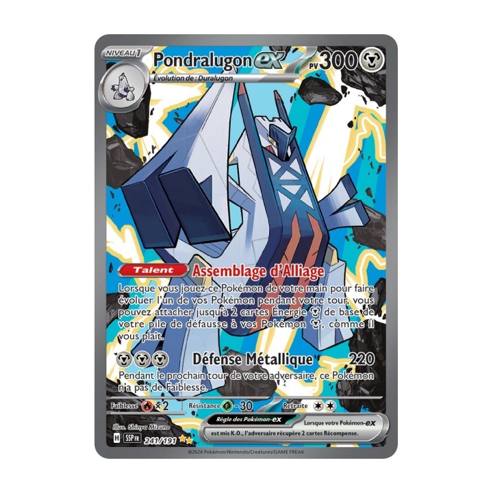 Pondralugon ex (SSP 241/191) - Carte Pokémon Étincelles Déferlantes EV08