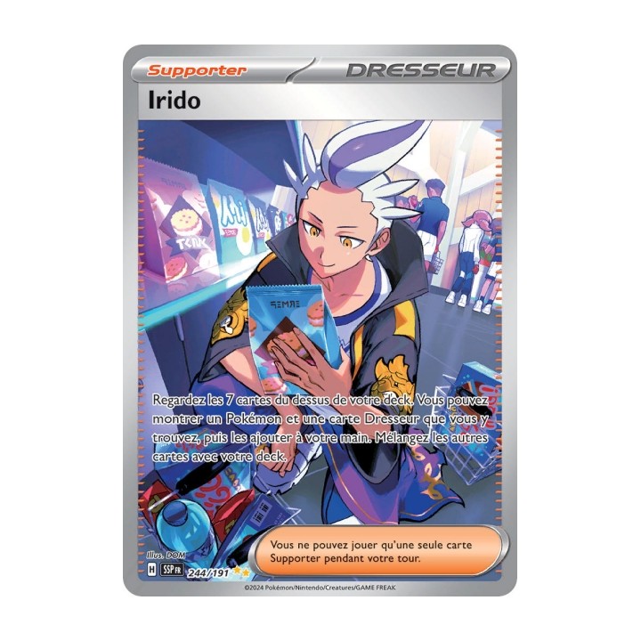 Irido (SSP 244/191) - Carte Pokémon Étincelles Déferlantes EV08