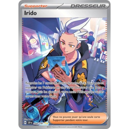 Irido (SSP 244/191) - Carte Pokémon Étincelles Déferlantes EV08