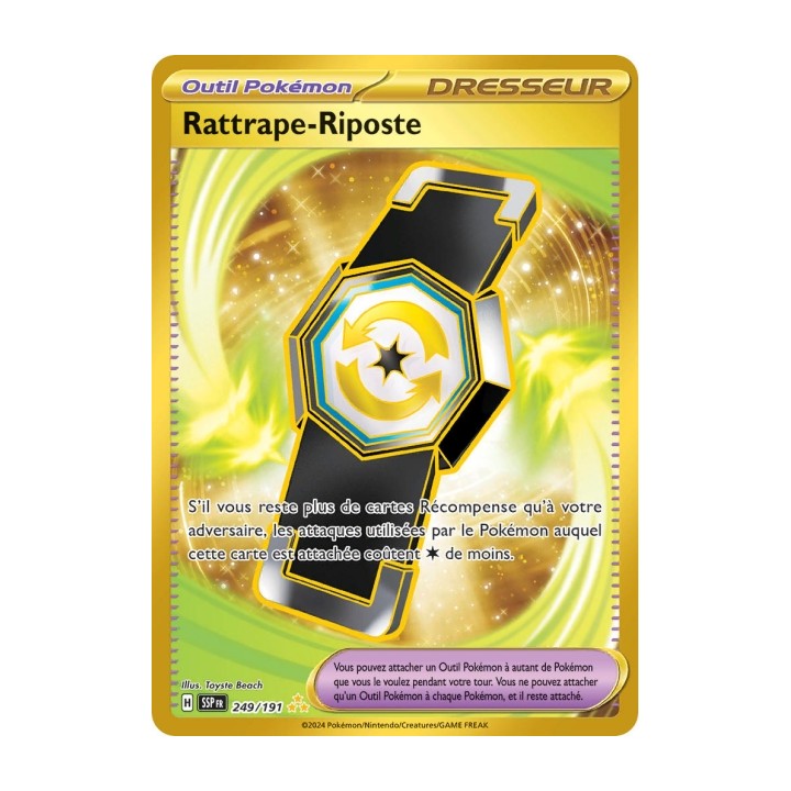 Rattrape-Riposte (SSP 249/191) - Carte Pokémon Étincelles Déferlantes EV08