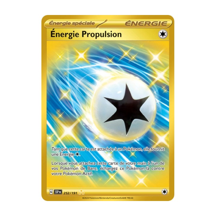 Énergie Propulsion (SSP 252/191) - Carte Pokémon Étincelles Déferlantes EV08