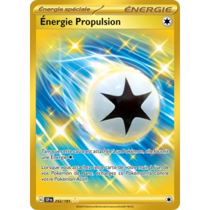 Énergie Propulsion (SSP 252/191) - Carte Pokémon Étincelles Déferlantes EV08