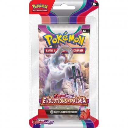 Pokémon - Booster Blister EV02 : Écarlate et Violet - Évolutions à Paldea (Blister)