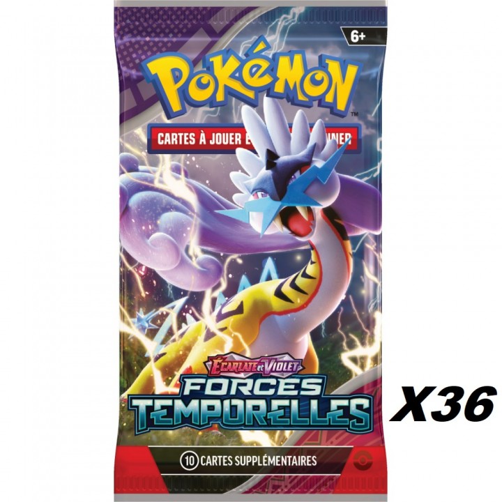 Pokémon - Lot de 36 Boosters EV05 : Forces Temporelles