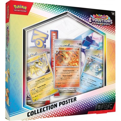 Pokémon - Coffret Collection Poster EV08.5 Évolutions Prismatiques