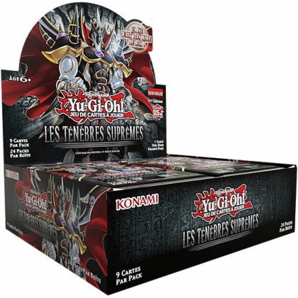 Yu-Gi-Oh! Display / Boite de 24 boosters : Les Ténèbres Suprêmes