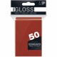 Ultra PRO - 50 Sleeves Standard Rouge - Protèges Cartes