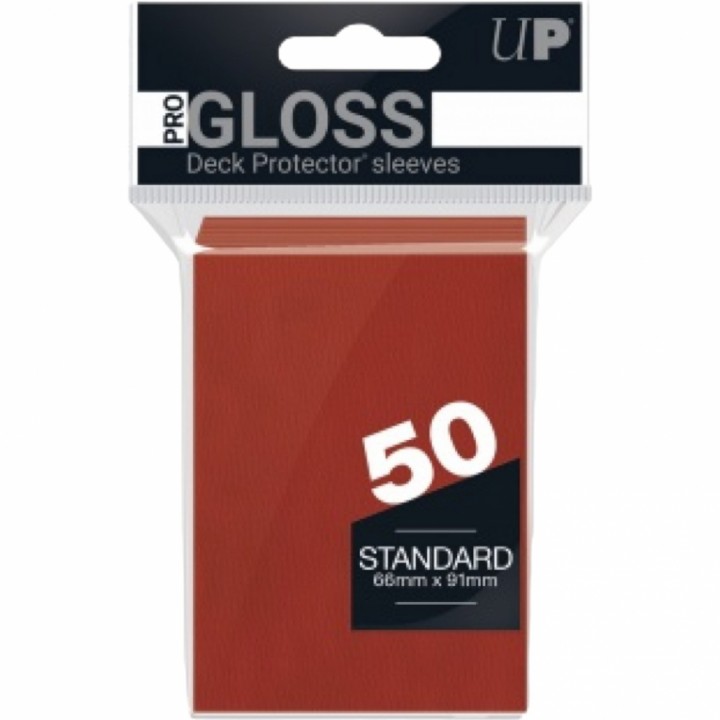 Ultra PRO - 50 Sleeves Standard Rouge - Protèges Cartes