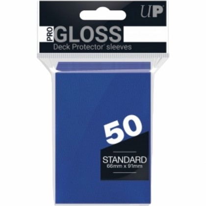 Ultra PRO - 50 Sleeves Standard Bleu Foncé - Protèges Cartes