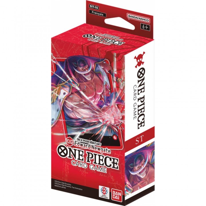 One Piece - Deck pour Débutant Rouge ST-15 : Edward Newgate