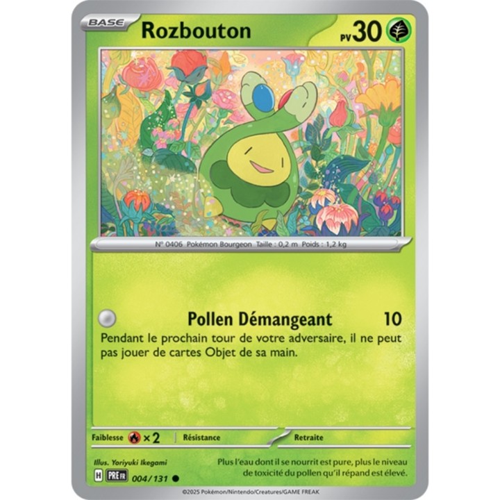 Pokémon - Rozbouton (PRE 004/131) - Évolutions Prismatiques