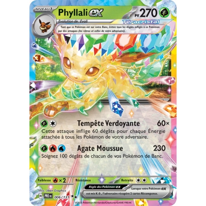 Pokémon - Phyllali ex (PRE 006/131) - Évolutions Prismatiques