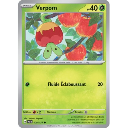 Pokémon - Verpom (PRE 009/131) - Évolutions Prismatiques