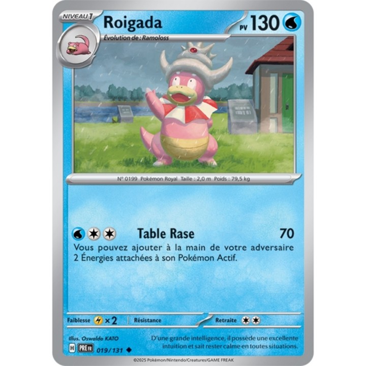 Pokémon - Roigada (PRE 019/131) - Évolutions Prismatiques