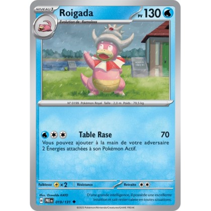 Pokémon - Roigada (PRE 019/131) - Évolutions Prismatiques