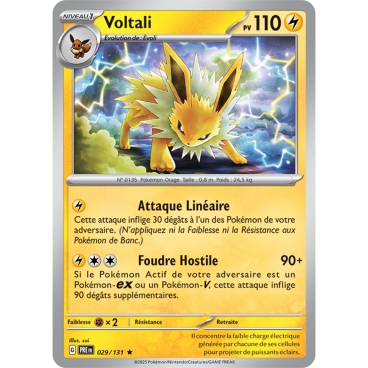 Pokémon - Voltali (PRE 029/131) - Évolutions Prismatiques