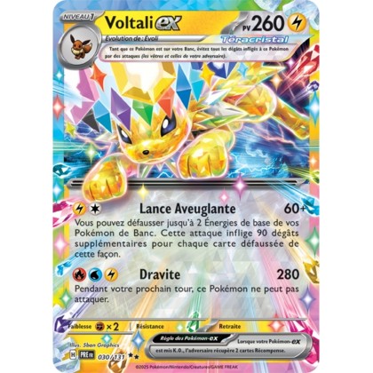 Pokémon - Voltali ex (PRE 030/131) - Évolutions Prismatiques