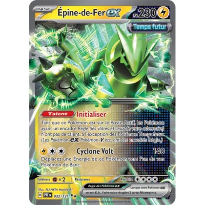 Pokémon - Épine-de-Fer ex (PRE 032/131) - Évolutions Prismatiques