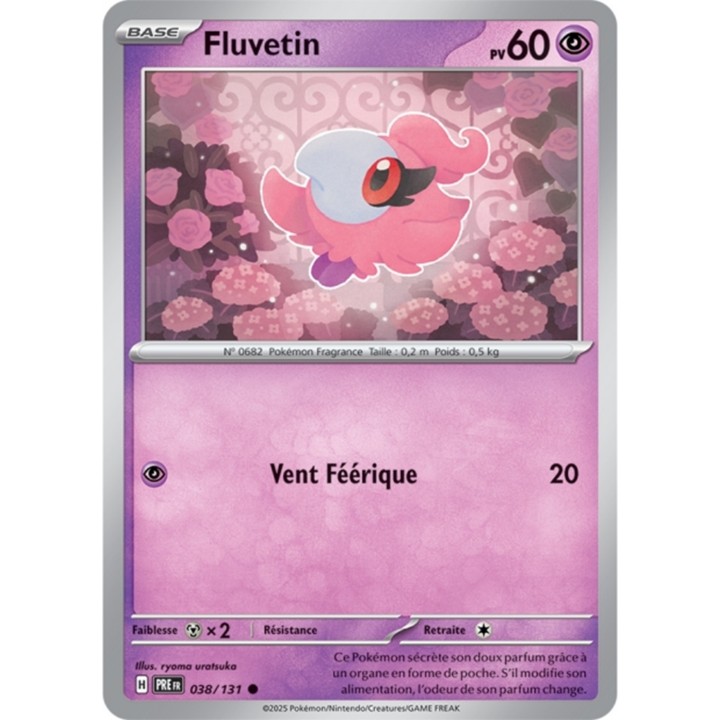 Pokémon - Fluvetin (PRE 038/131) - Évolutions Prismatiques