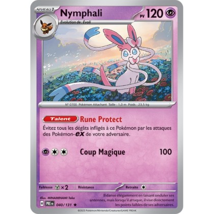 Pokémon - Nymphali (PRE 040/131) - Évolutions Prismatiques