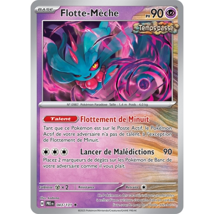 Pokémon - Flotte-Mèche (PRE 043/131) - Évolutions Prismatiques