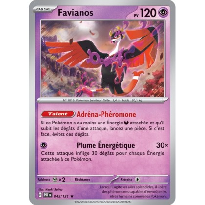 Pokémon - Favianos (PRE 045/131) - Évolutions Prismatiques