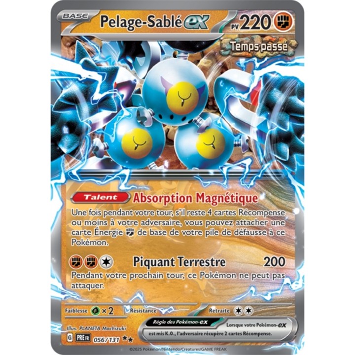 Pokémon - Pelage-Sablé ex (PRE 056/131) - Évolutions Prismatiques