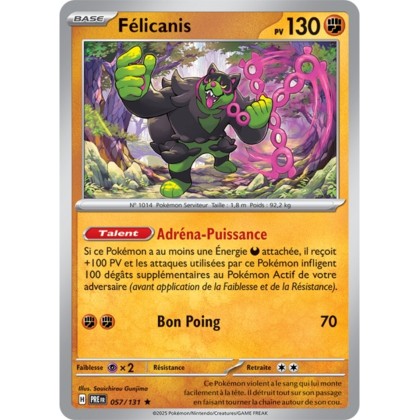 Pokémon - Félicanis (PRE 057/131) - Évolutions Prismatiques