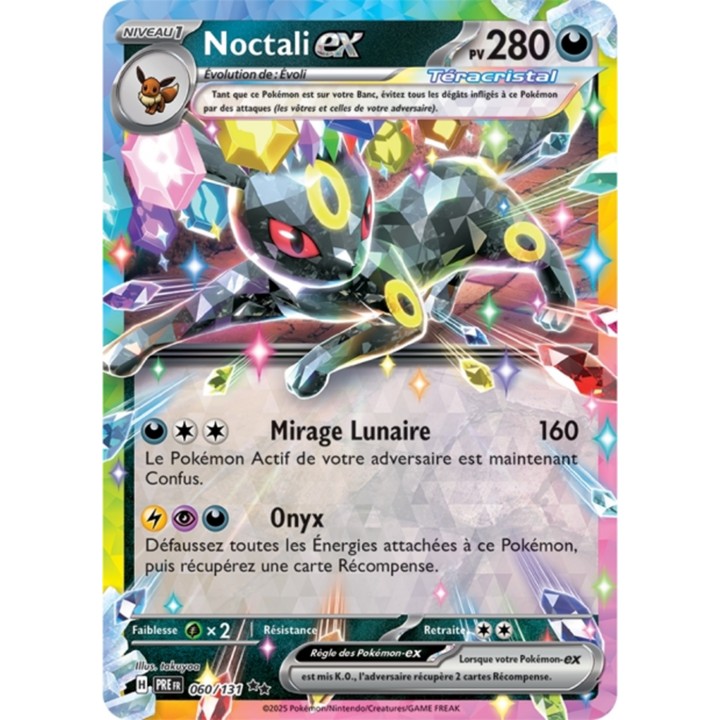 Pokémon - Noctali ex (PRE 060/131) - Évolutions Prismatiques