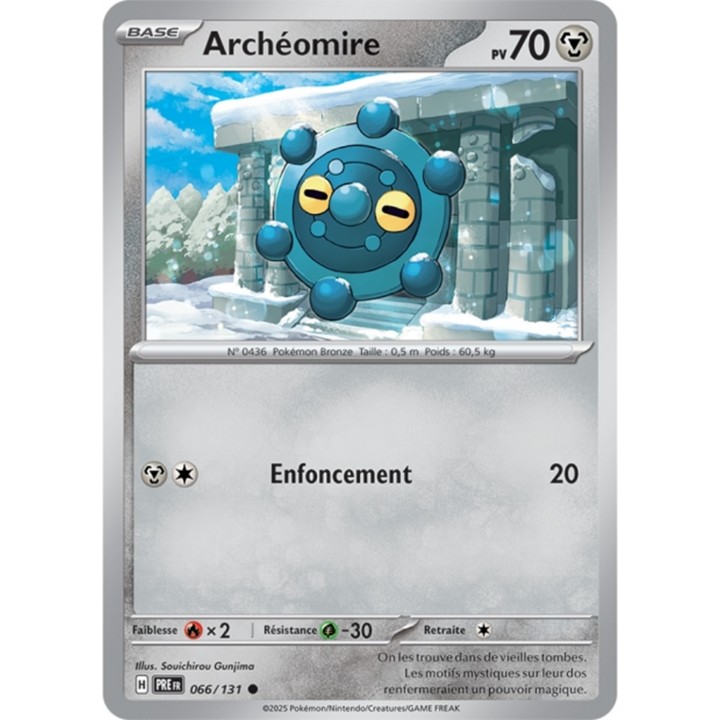 Pokémon - Archéomire (PRE 066/131) - Évolutions Prismatiques