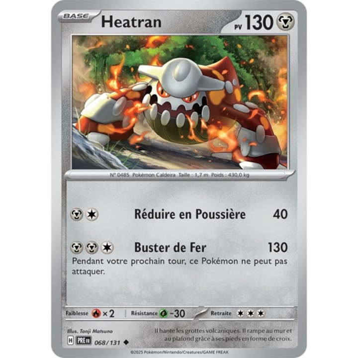 Pokémon - Heatran (PRE 068/131) - Évolutions Prismatiques