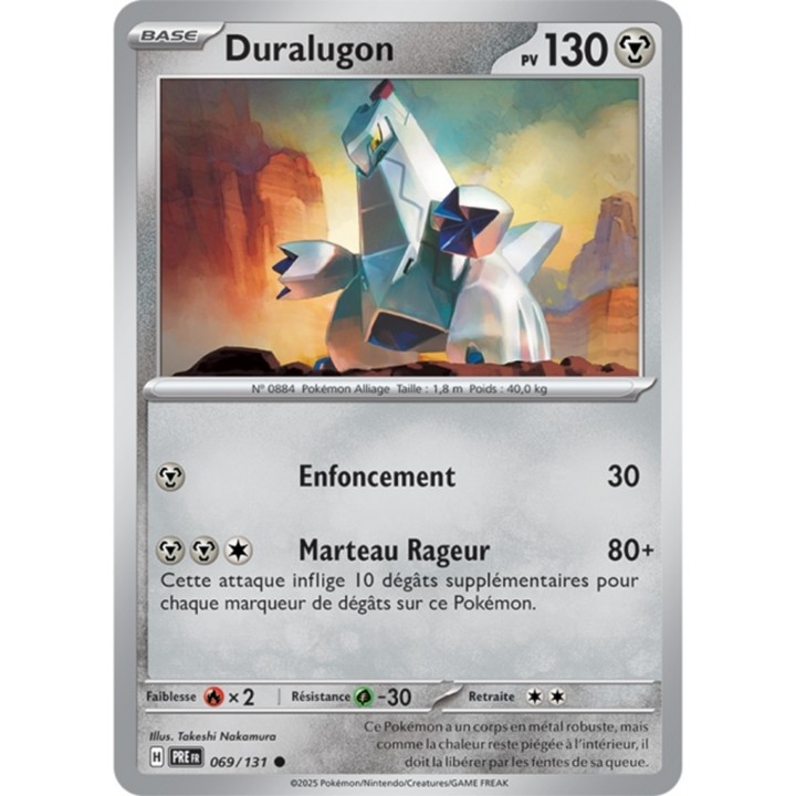 Pokémon - Duralugon (PRE 069/131) - Évolutions Prismatiques