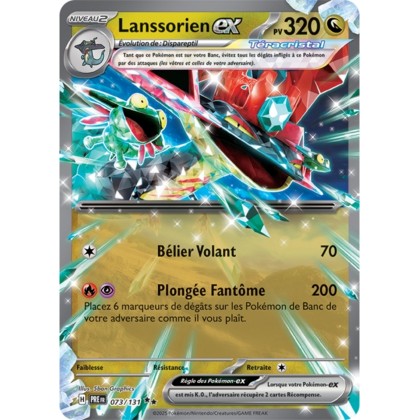 Pokémon - Lanssorien ex (PRE 073/131) - Évolutions Prismatiques