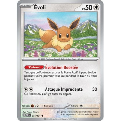 Pokémon - Évoli (PRE 074/131) - Évolutions Prismatiques