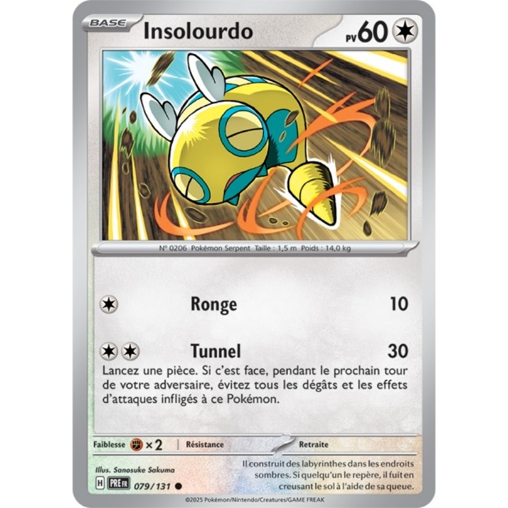 Pokémon - Insolourdo (PRE 079/131) - Évolutions Prismatiques