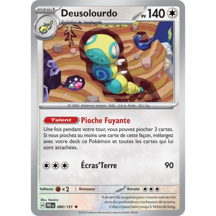 Pokémon - Deusolourdo (PRE 080/131) - Évolutions Prismatiques