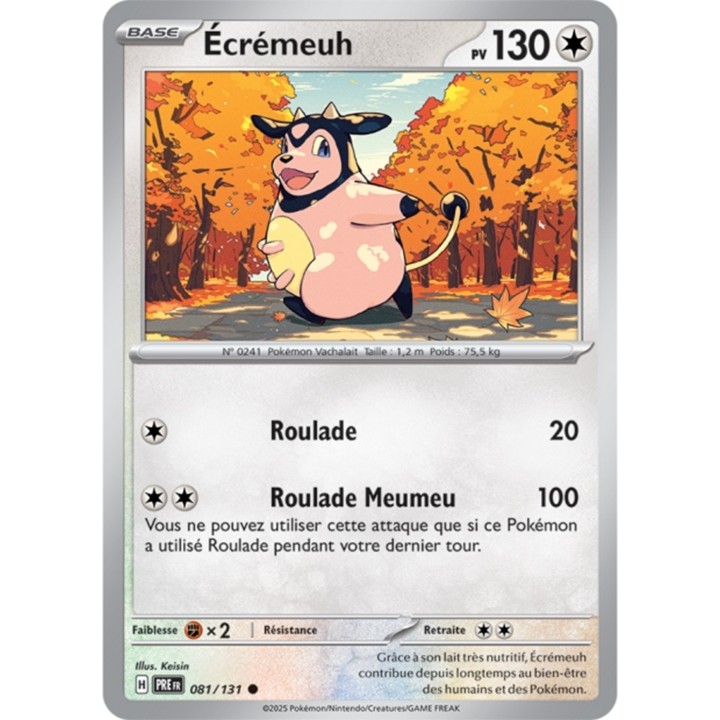 Pokémon - Écrémeuh (PRE 081/131) - Évolutions Prismatiques