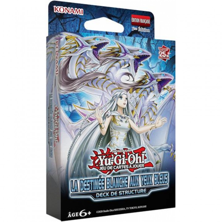 Yu-Gi-Oh! Deck de Structure "Dragon Blanc" : La Destinée Blanche aux Yeux Bleus