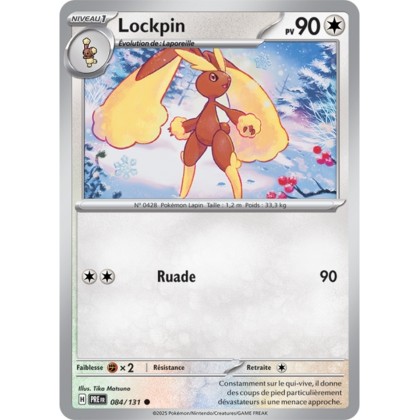 Pokémon - Lockpin (PRE 084/131) - Évolutions Prismatiques