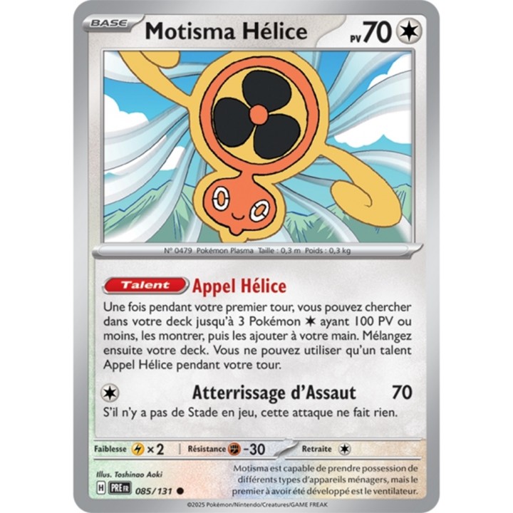 Pokémon - Motisma Hélice (PRE 085/131) - Évolutions Prismatiques