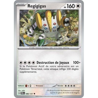 Pokémon - Regigigas (PRE 086/131) - Évolutions Prismatiques