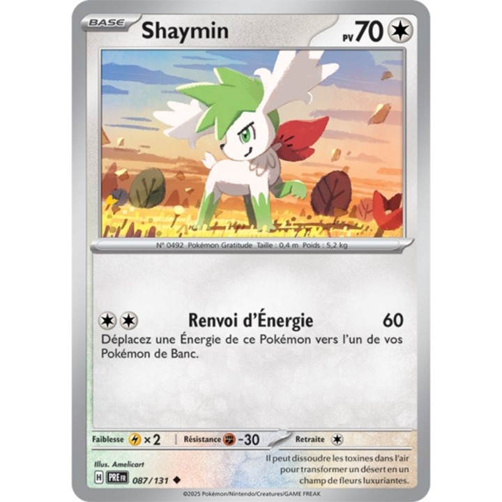 Pokémon - Shaymin (PRE 087/131) - Évolutions Prismatiques