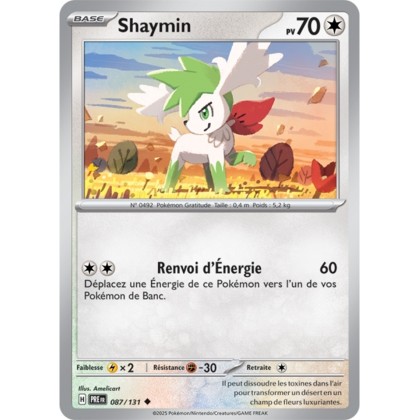 Pokémon - Shaymin (PRE 087/131) - Évolutions Prismatiques