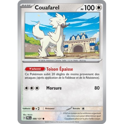 Pokémon - Couafarel (PRE 088/131) - Évolutions Prismatiques