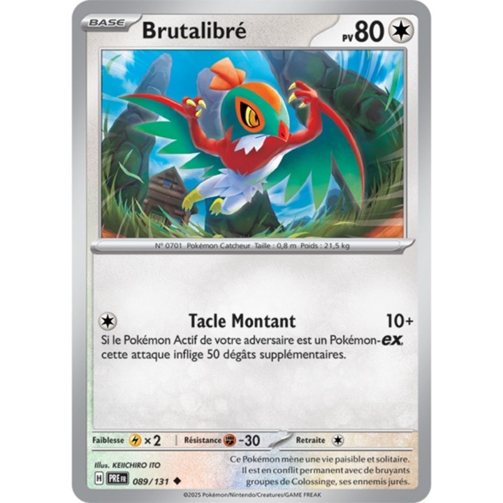 Pokémon - Brutalibré (PRE 089/131) - Évolutions Prismatiques